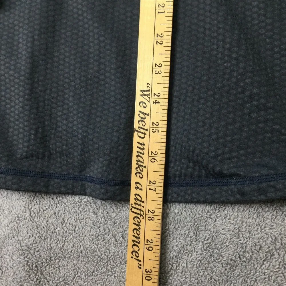 North Face Long Sleeve 1/4 Zip Pullover‎ Mens M Flight Series VaporWick Blue